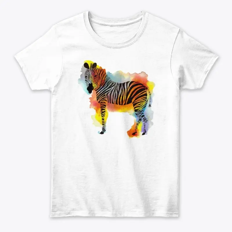 Watercolor Zebra Collection