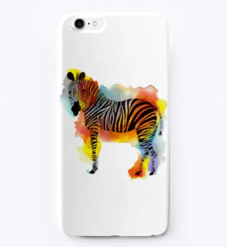 Watercolor Zebra Collection