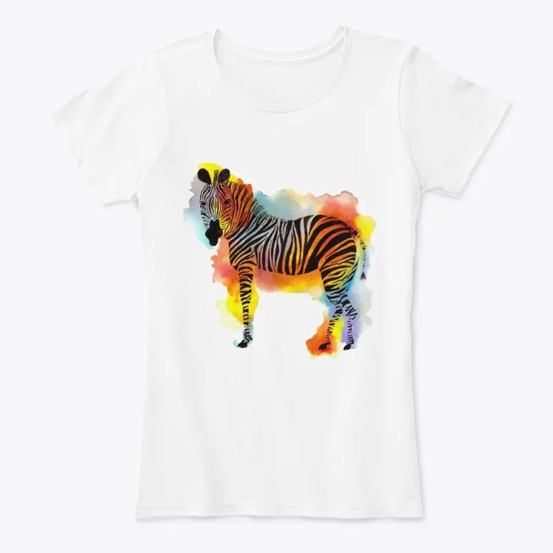 Watercolor Zebra Collection